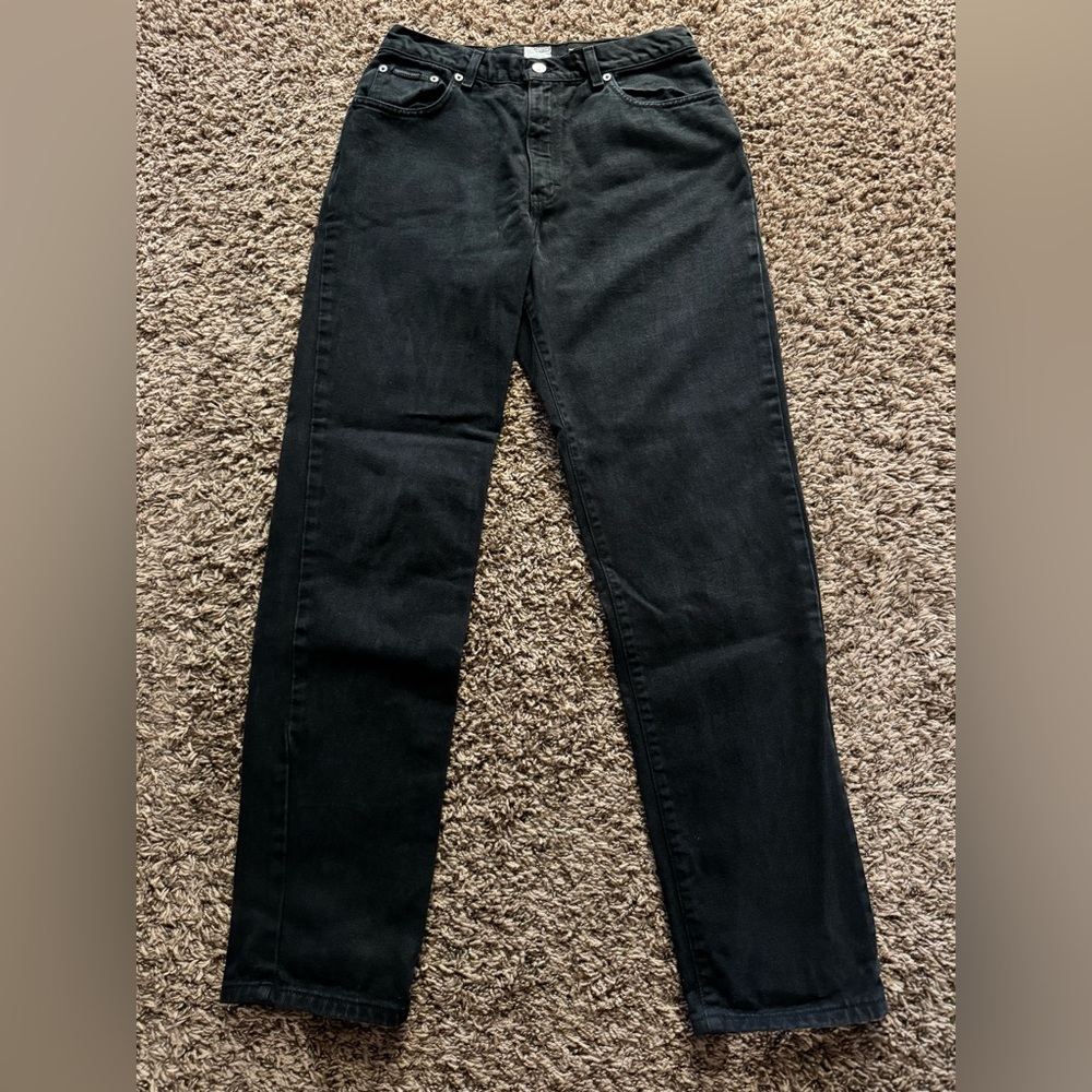 Vintage Black Calvin Klein Classic 5 PKT Straight Leg Jeans